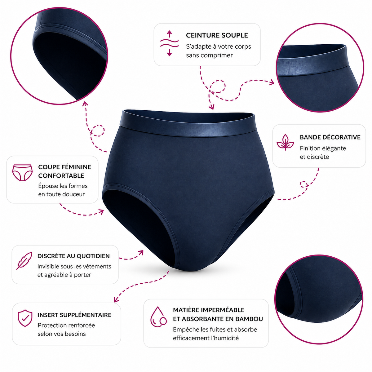 Pack Autonomie X10 NOIR pour FEMME Qova